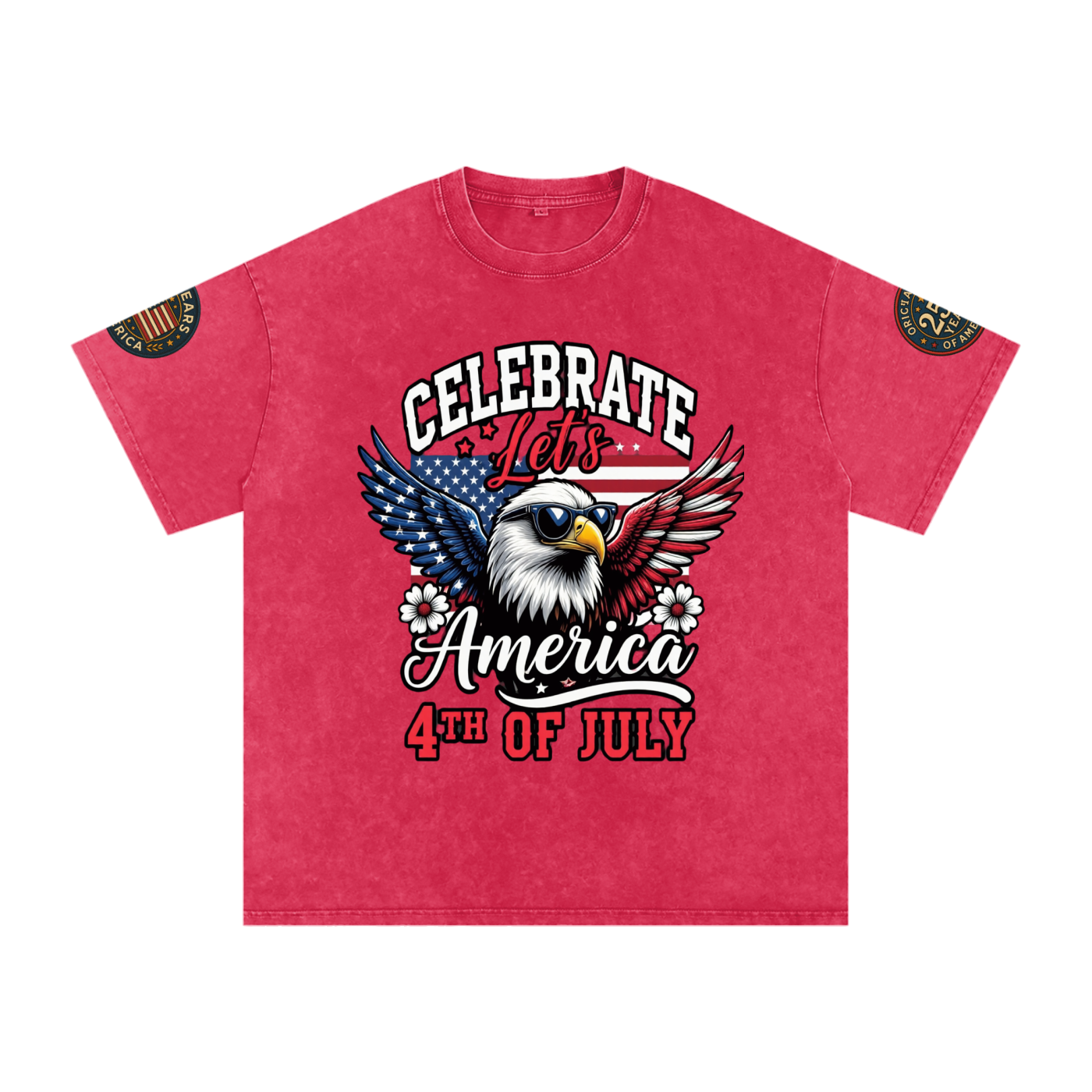July 4th OverSized T-Shirts America 250th Anniversary Edition Collection