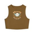 Women's Tight Crewneck Crop Tank Top - WataEdition