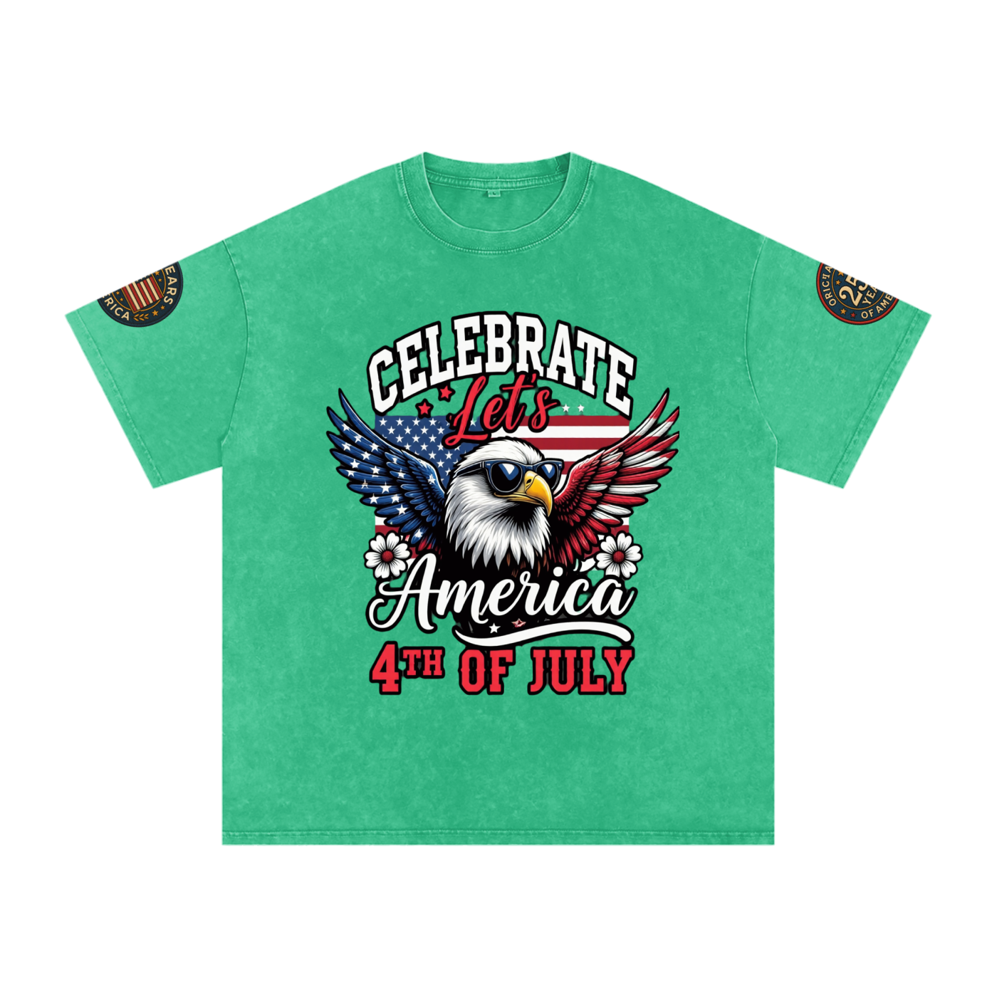 July 4th OverSized T-Shirts America 250th Anniversary Edition Collection