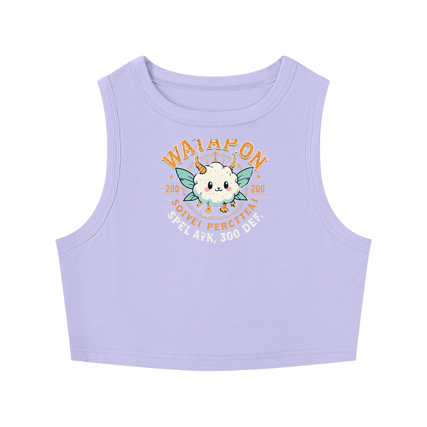 Women's Tight Crewneck Crop Tank Top - WataEdition