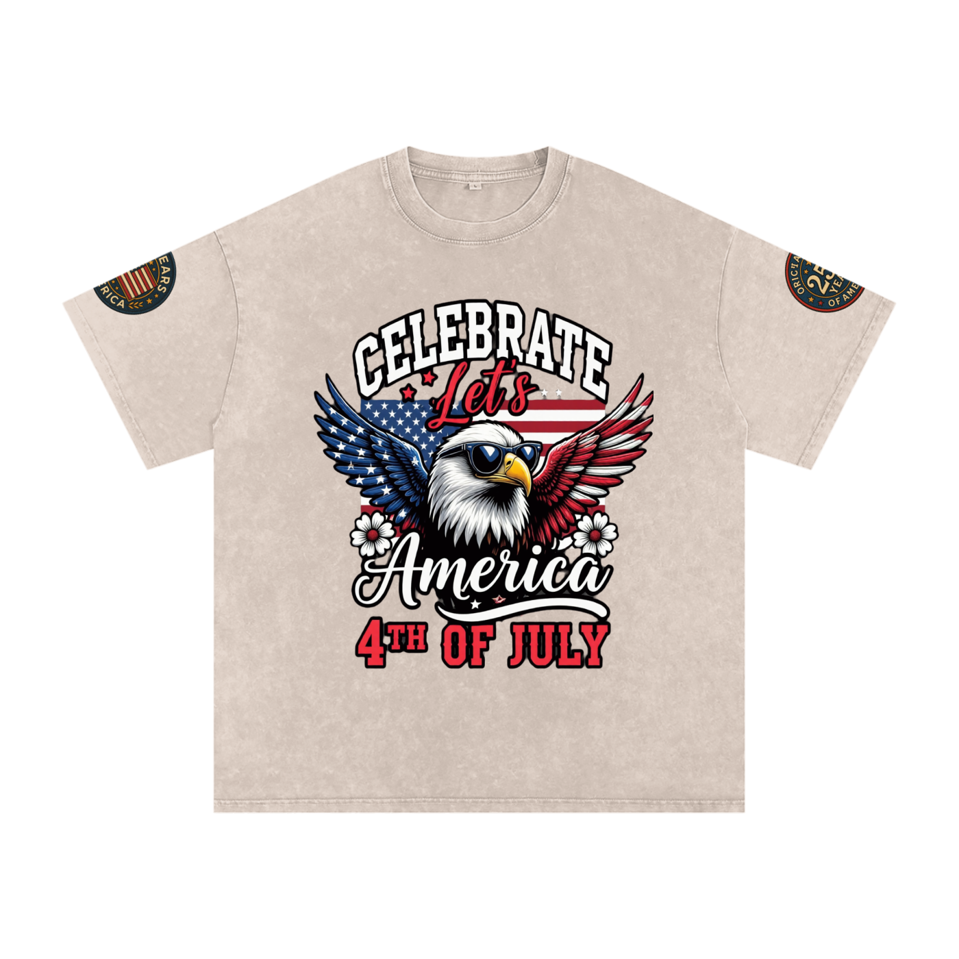 July 4th OverSized T-Shirts America 250th Anniversary Edition Collection