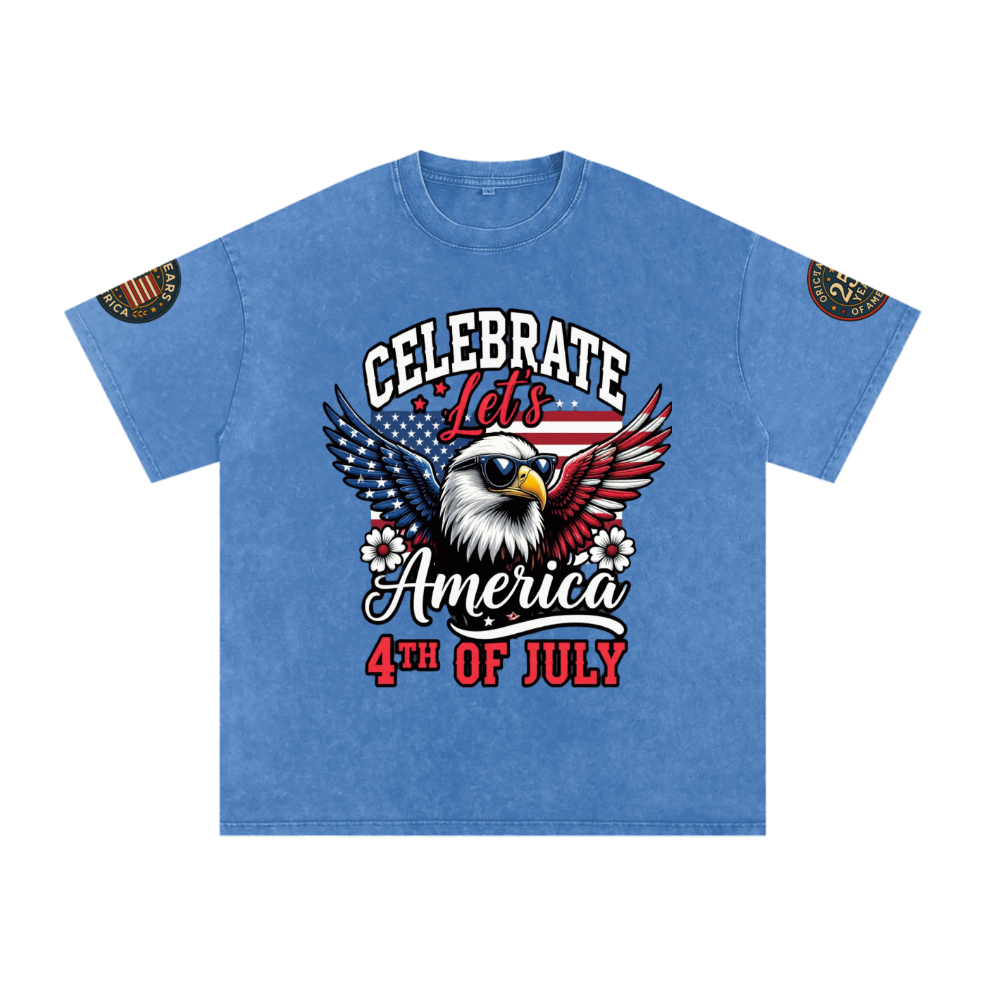 July 4th OverSized T-Shirts America 250th Anniversary Edition Collection
