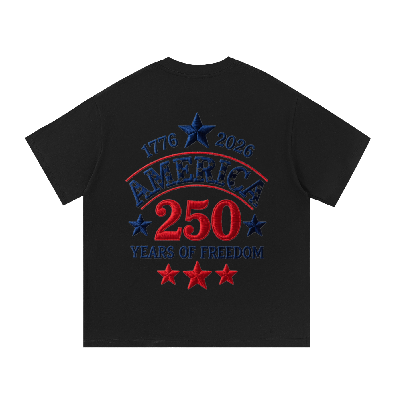 4th of july Edition T-Shirt - 250 years of America