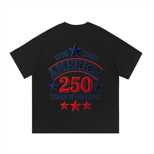 4th of july Edition T-Shirt - 250 years of America