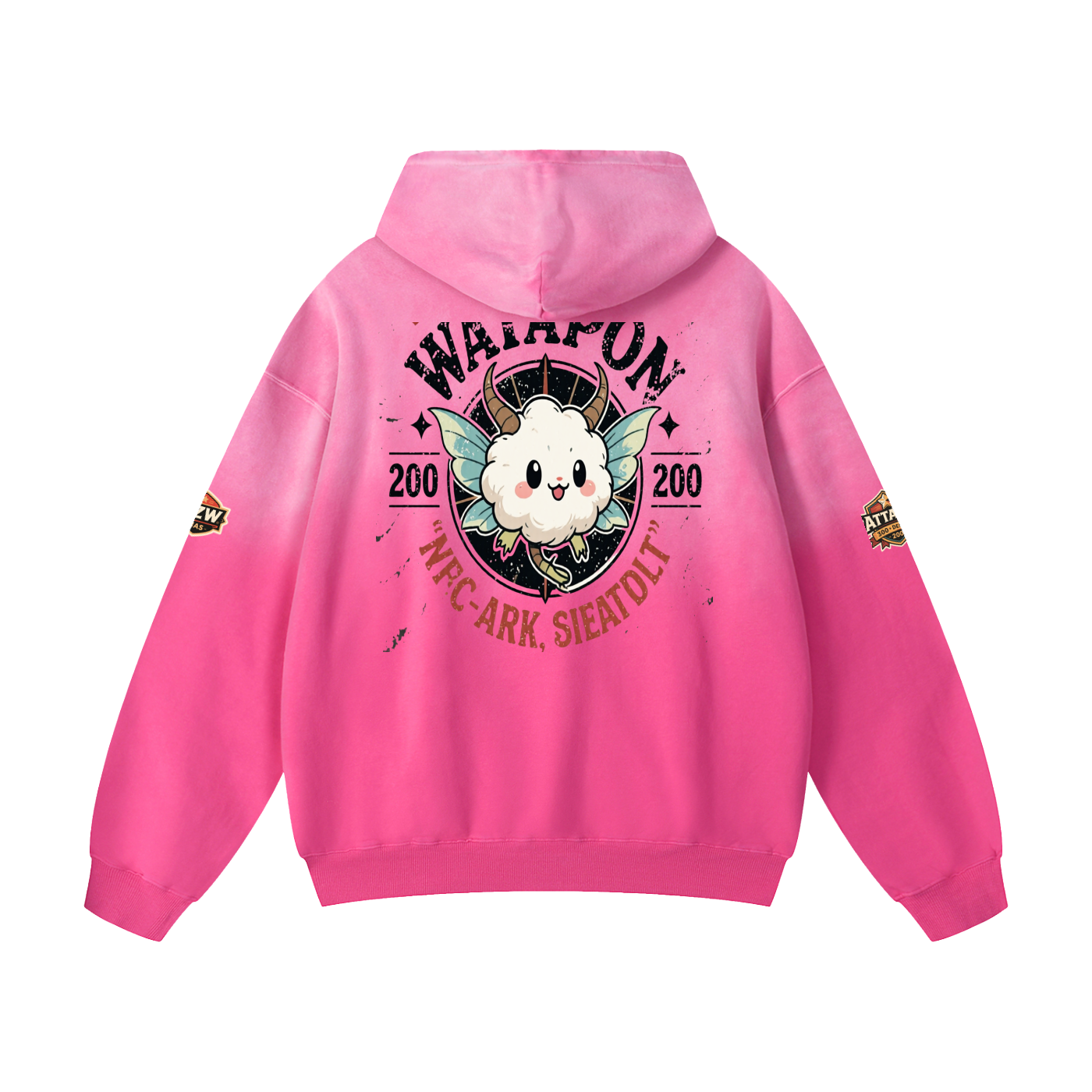 Multi color Wata Army Hoodies -Z-Edition
