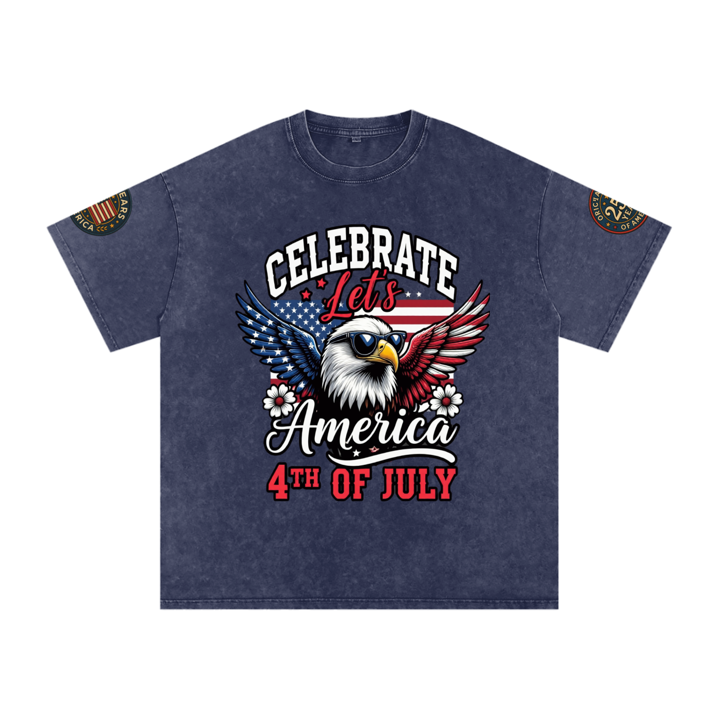 July 4th OverSized T-Shirts America 250th Anniversary Edition Collection