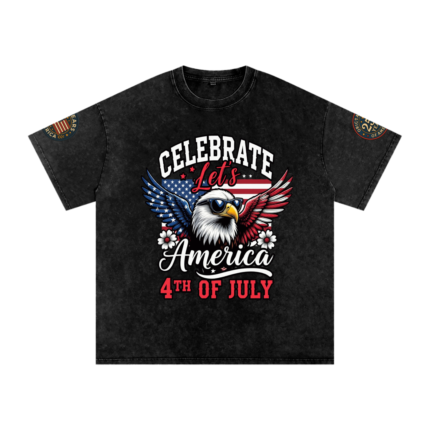 July 4th OverSized T-Shirts America 250th Anniversary Edition Collection