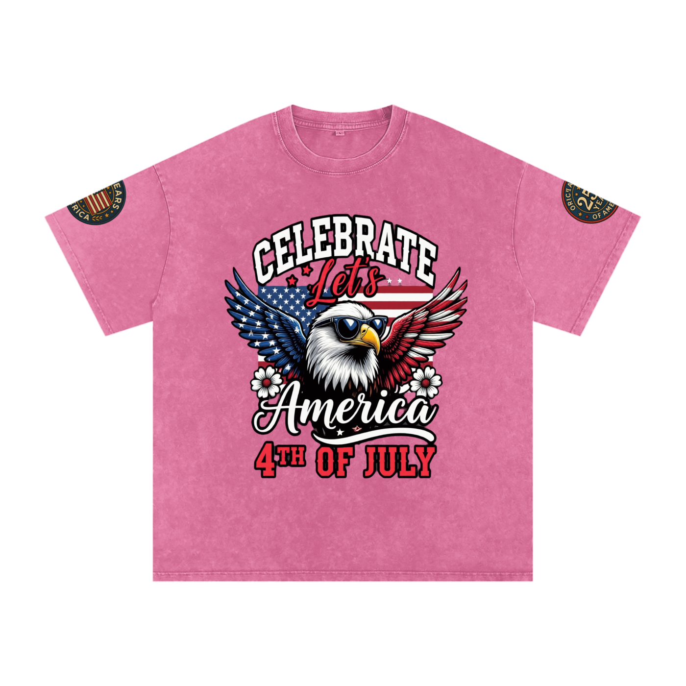 July 4th OverSized T-Shirts America 250th Anniversary Edition Collection