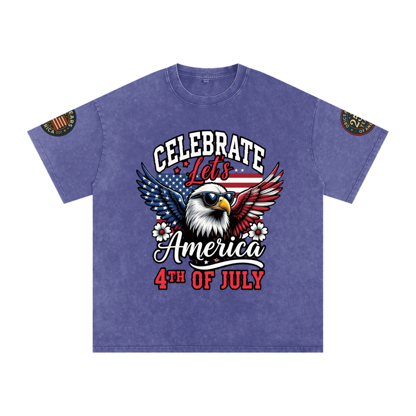 July 4th OverSized T-Shirts America 250th Anniversary Edition Collection