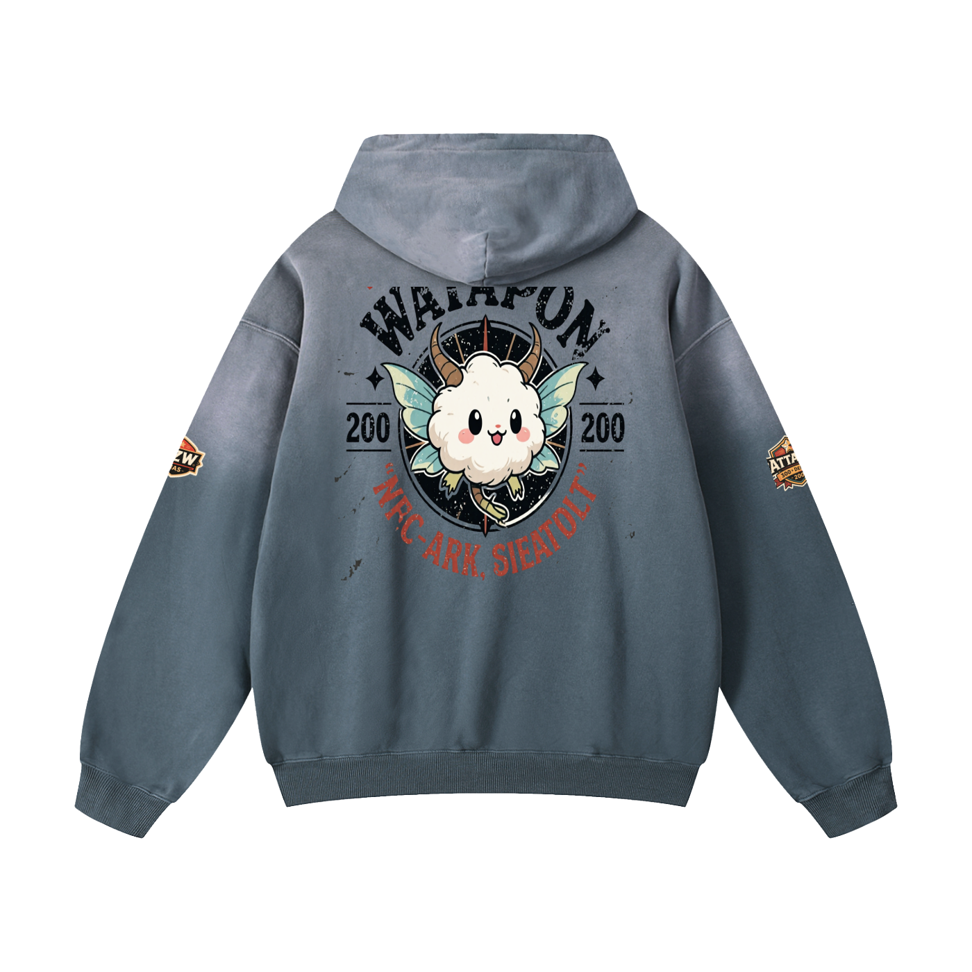 Multi color Wata Army Hoodies -Z-Edition
