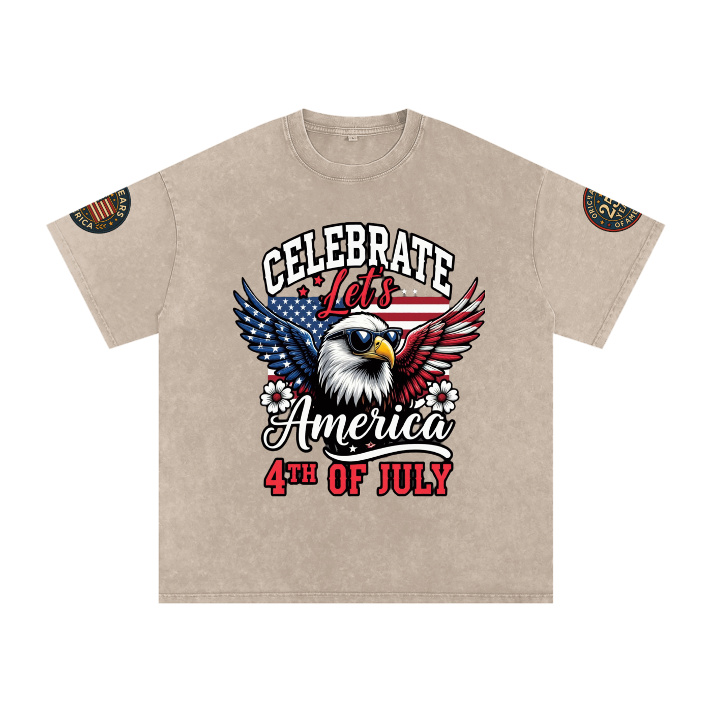 July 4th OverSized T-Shirts America 250th Anniversary Edition Collection