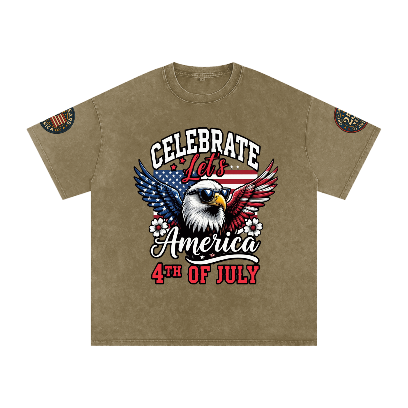 July 4th OverSized T-Shirts America 250th Anniversary Edition Collection
