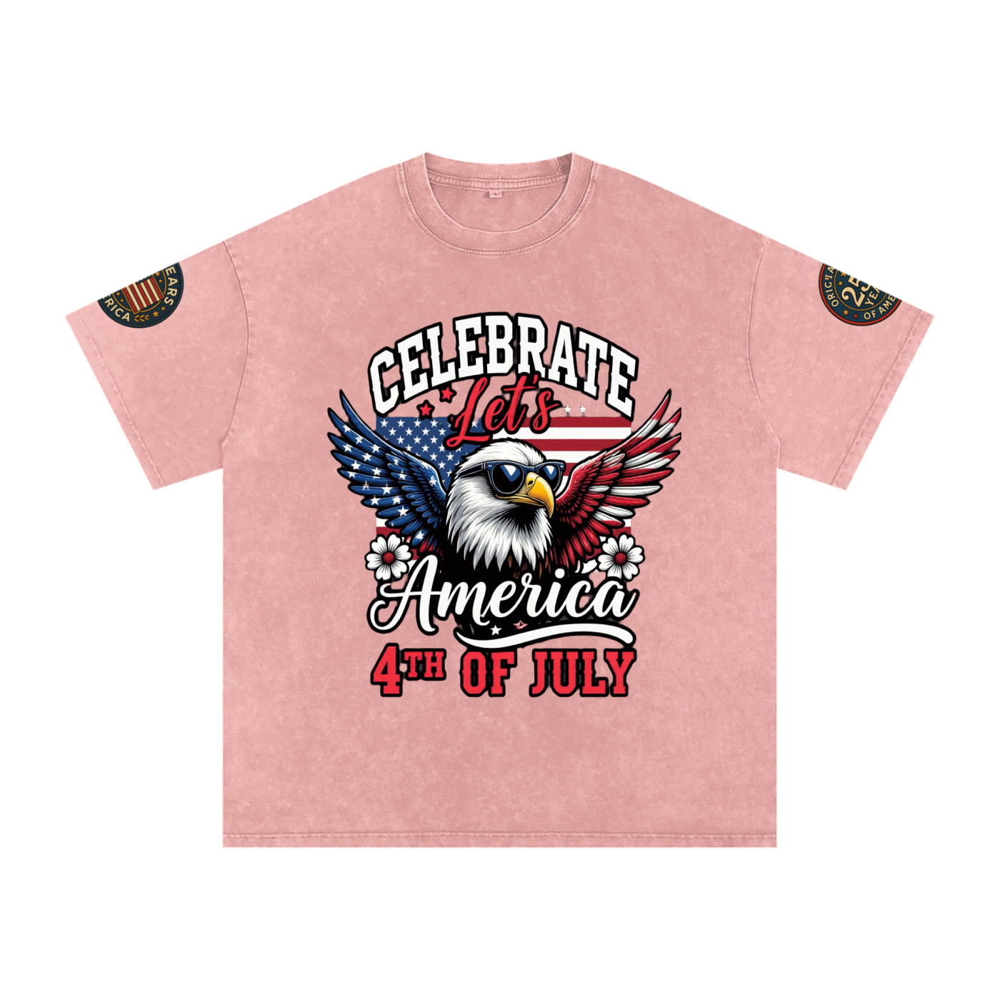 July 4th OverSized T-Shirts America 250th Anniversary Edition Collection