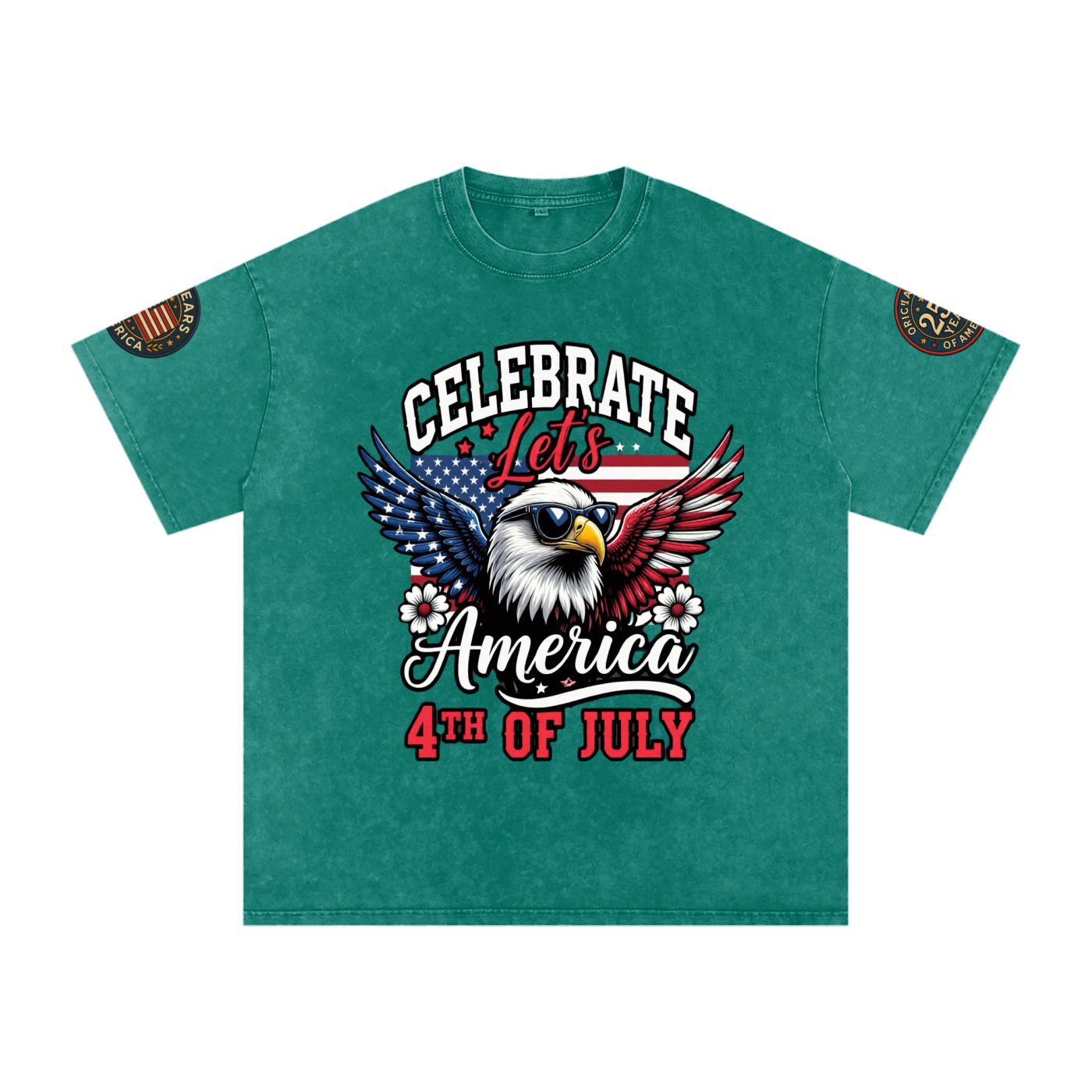 July 4th OverSized T-Shirts America 250th Anniversary Edition Collection