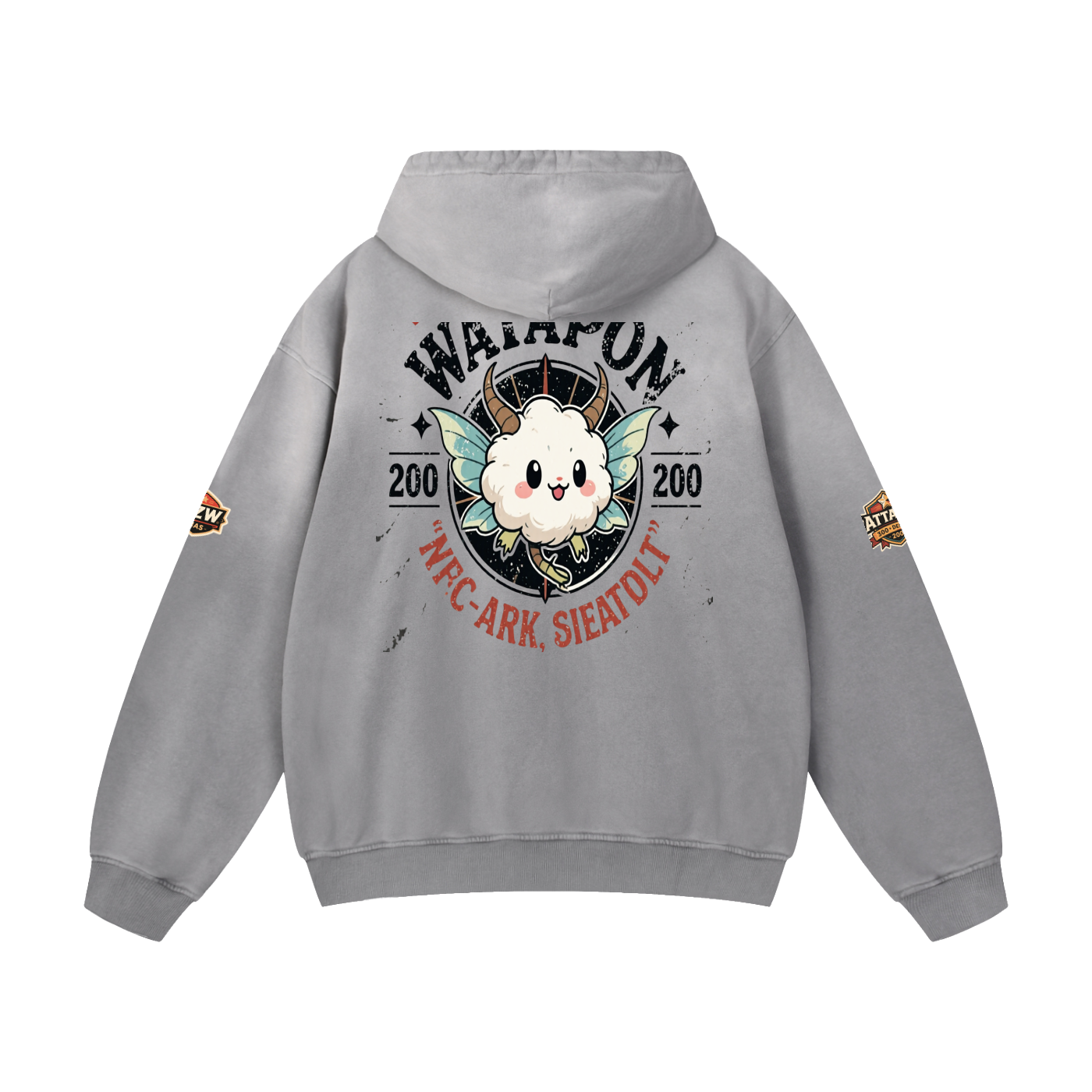 Multi color Wata Army Hoodies -Z-Edition