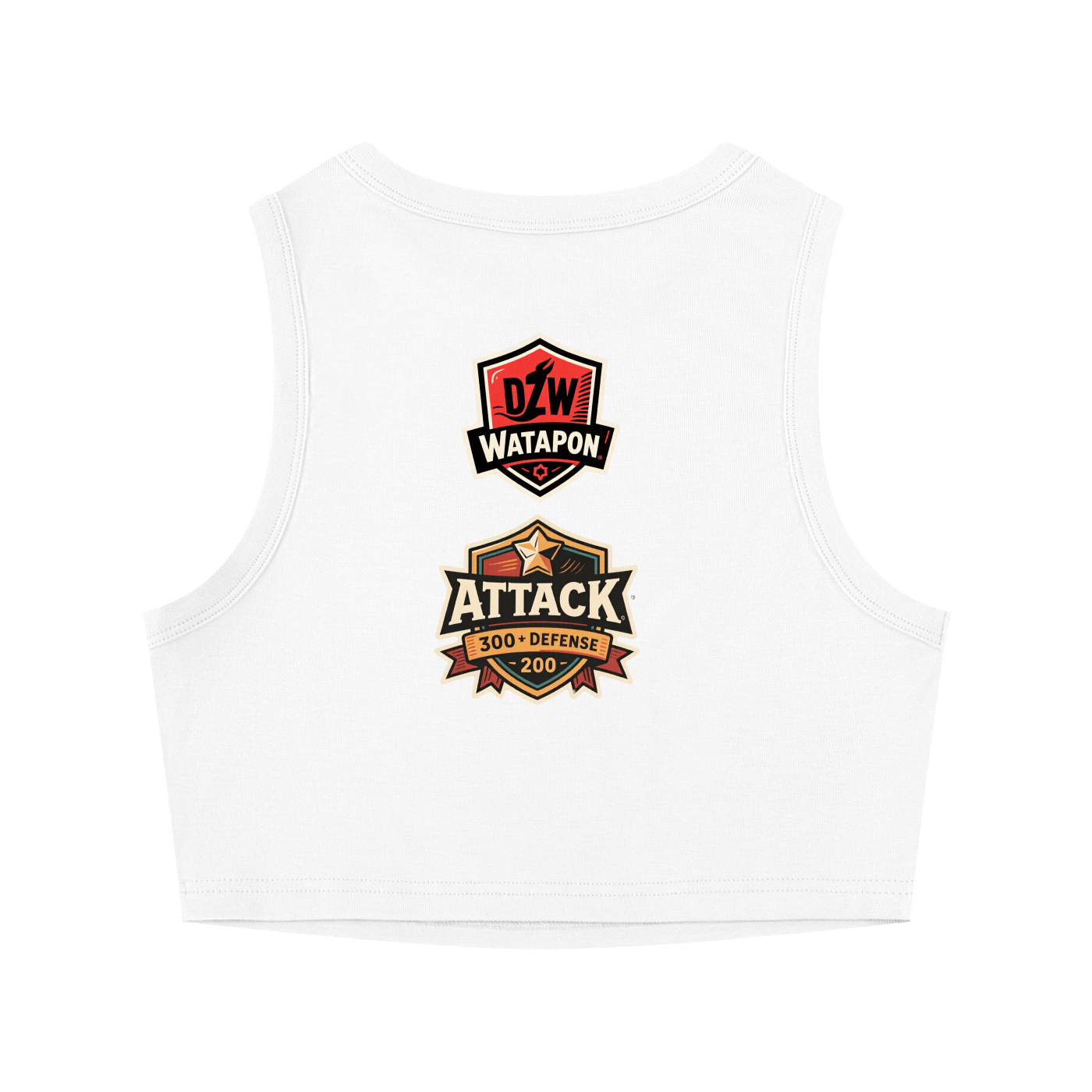 Women's Tight Crewneck Crop Tank Top - WataEdition