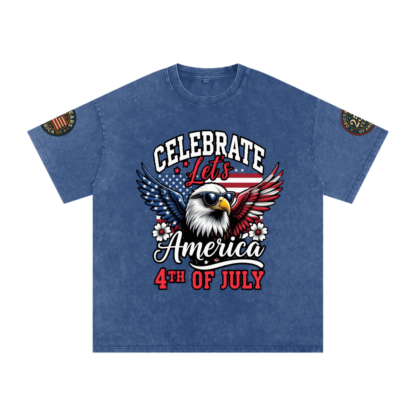 July 4th OverSized T-Shirts America 250th Anniversary Edition Collection