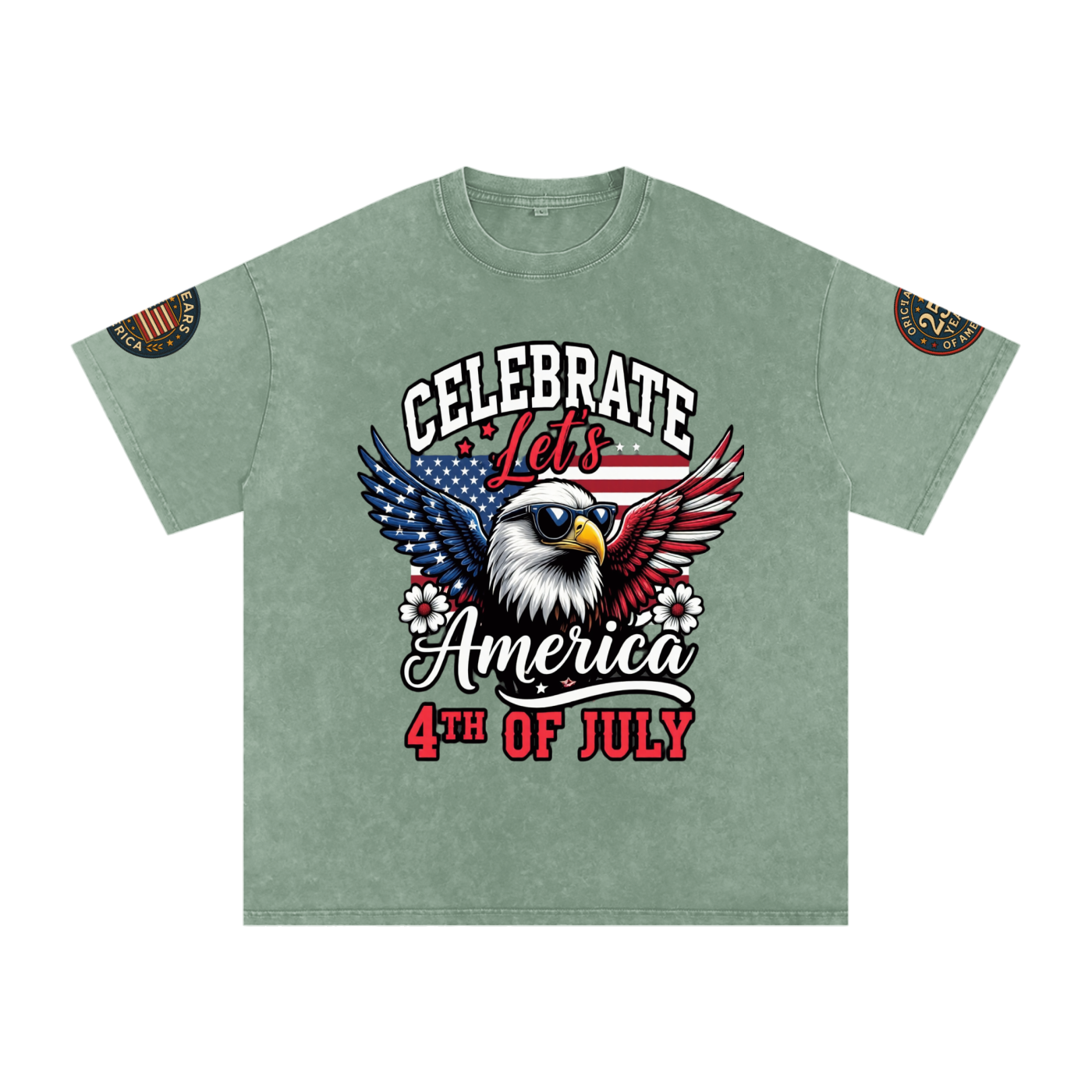 July 4th OverSized T-Shirts America 250th Anniversary Edition Collection