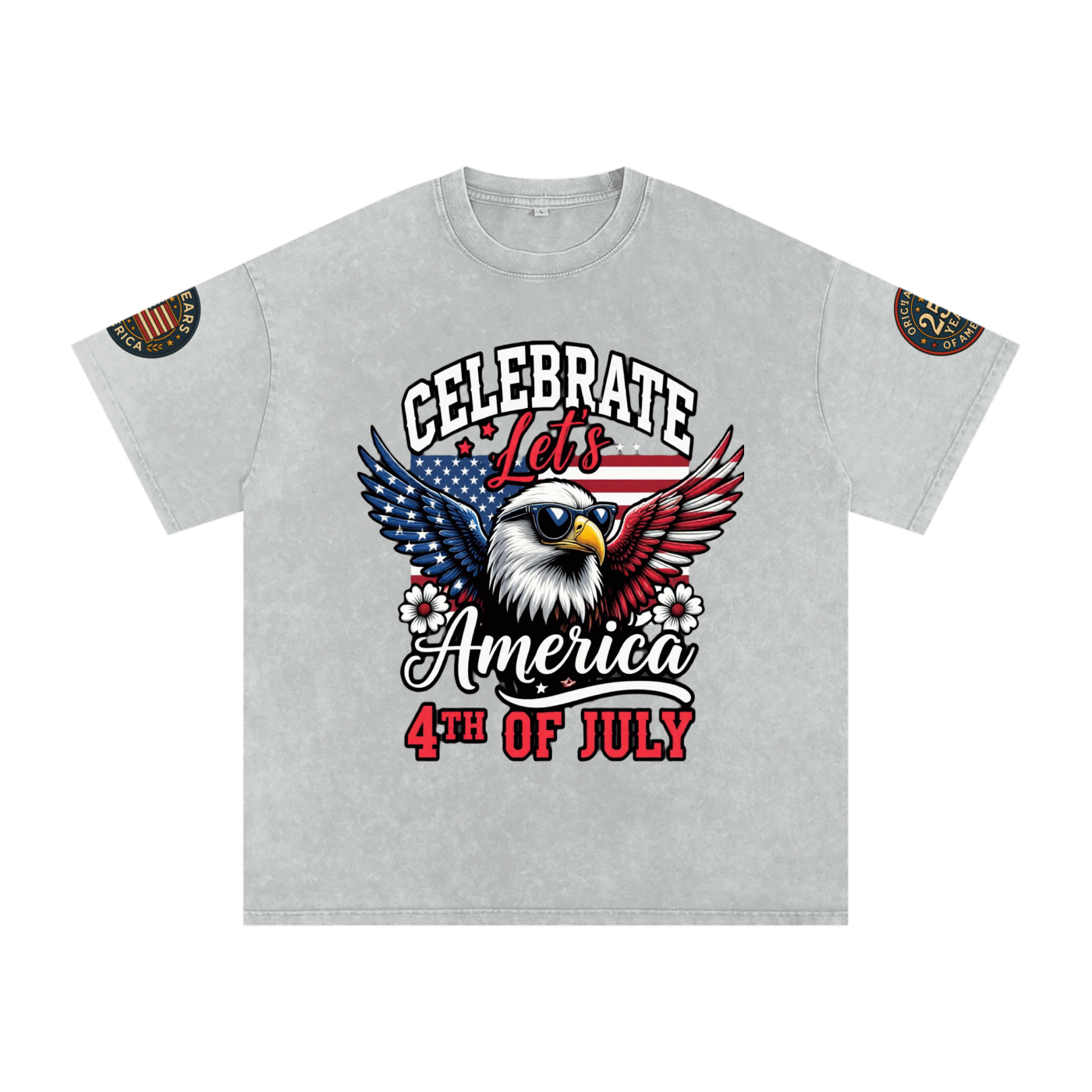 July 4th OverSized T-Shirts America 250th Anniversary Edition Collection