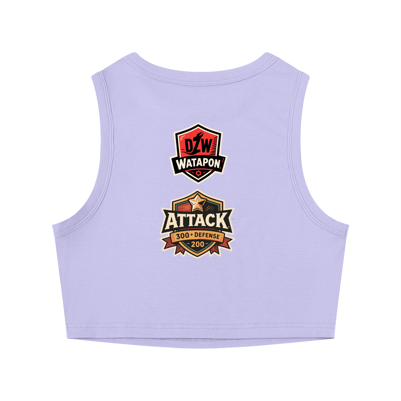 Women's Tight Crewneck Crop Tank Top - WataEdition