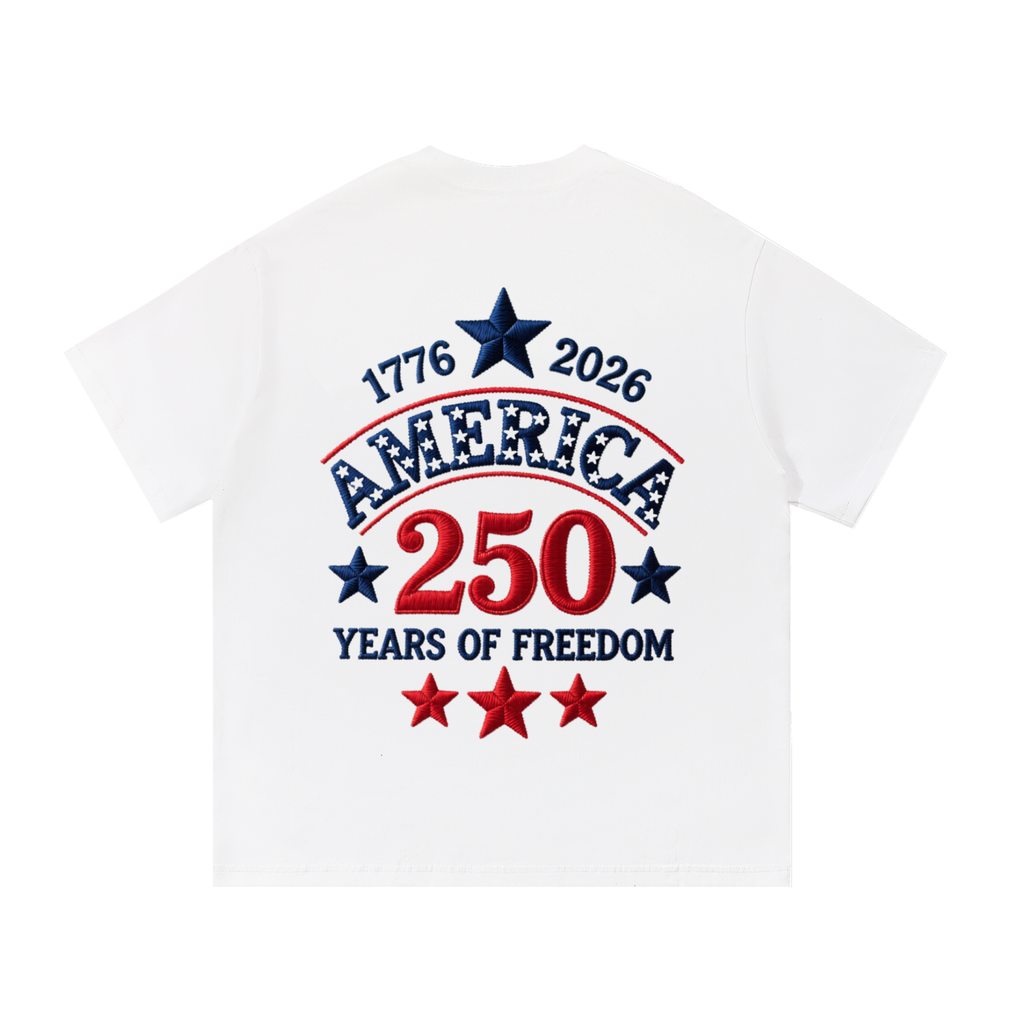4th of july Edition T-Shirt - 250 years of America