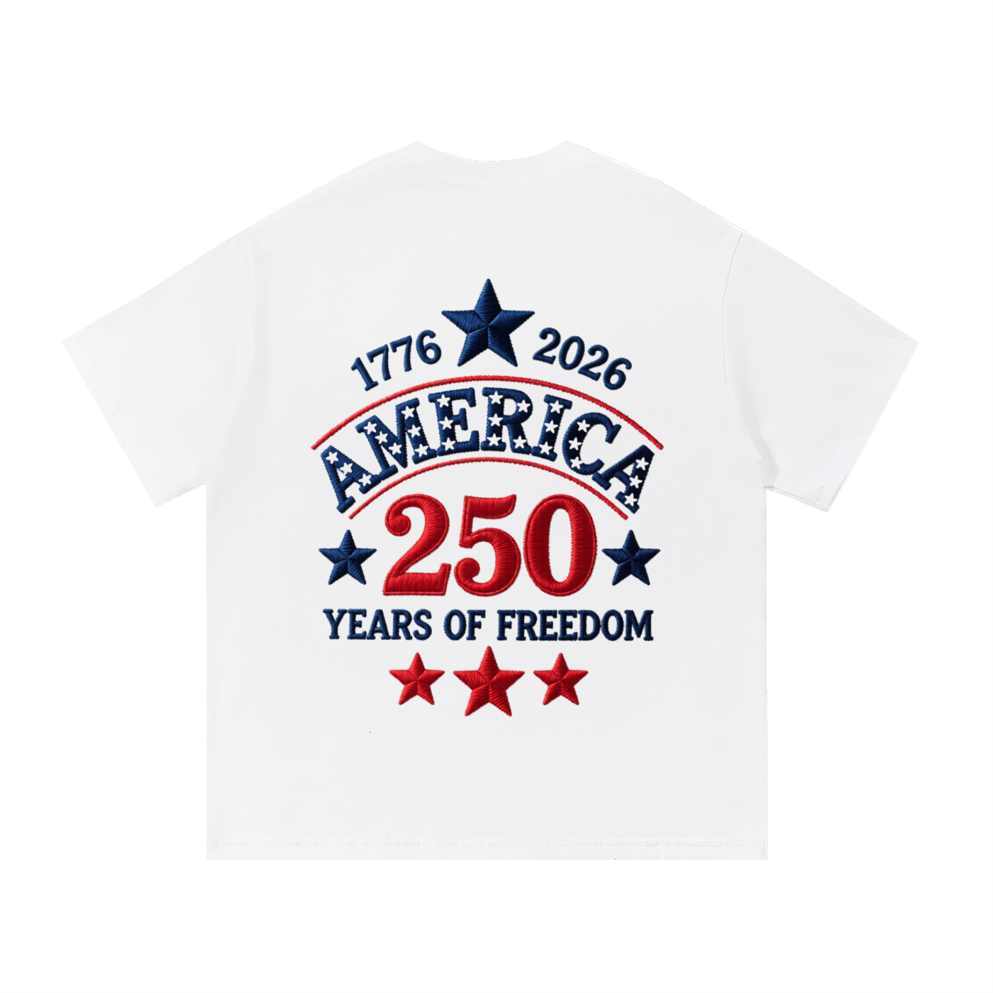 4th of july Edition T-Shirt - 250 years of America