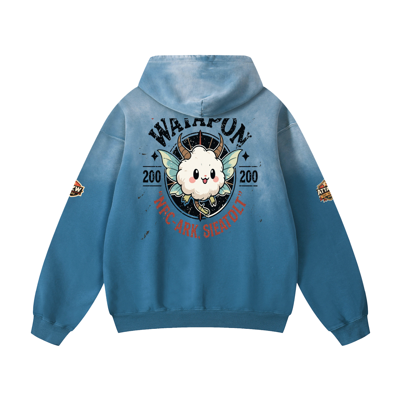 Multi color Wata Army Hoodies -Z-Edition