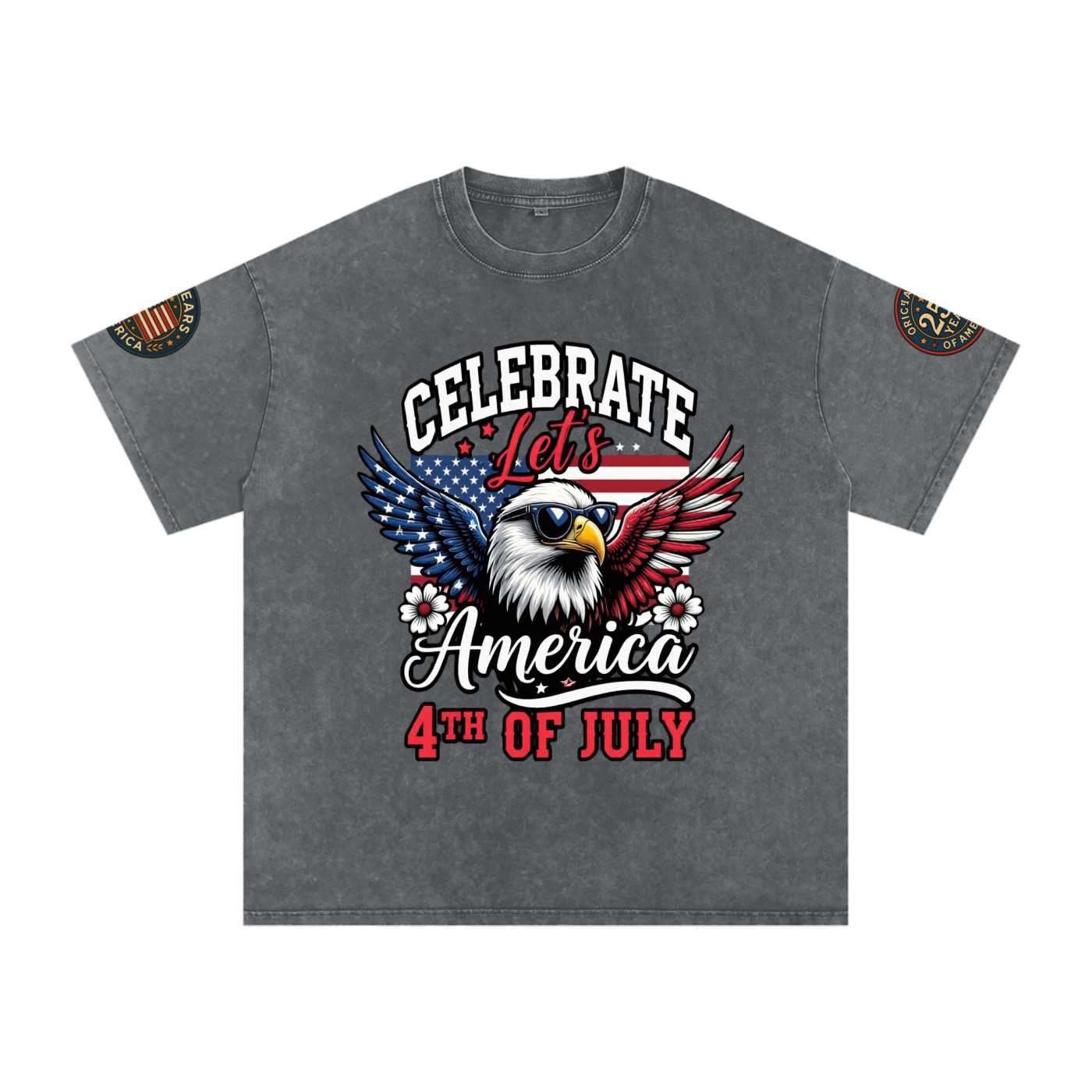 July 4th OverSized T-Shirts America 250th Anniversary Edition Collection