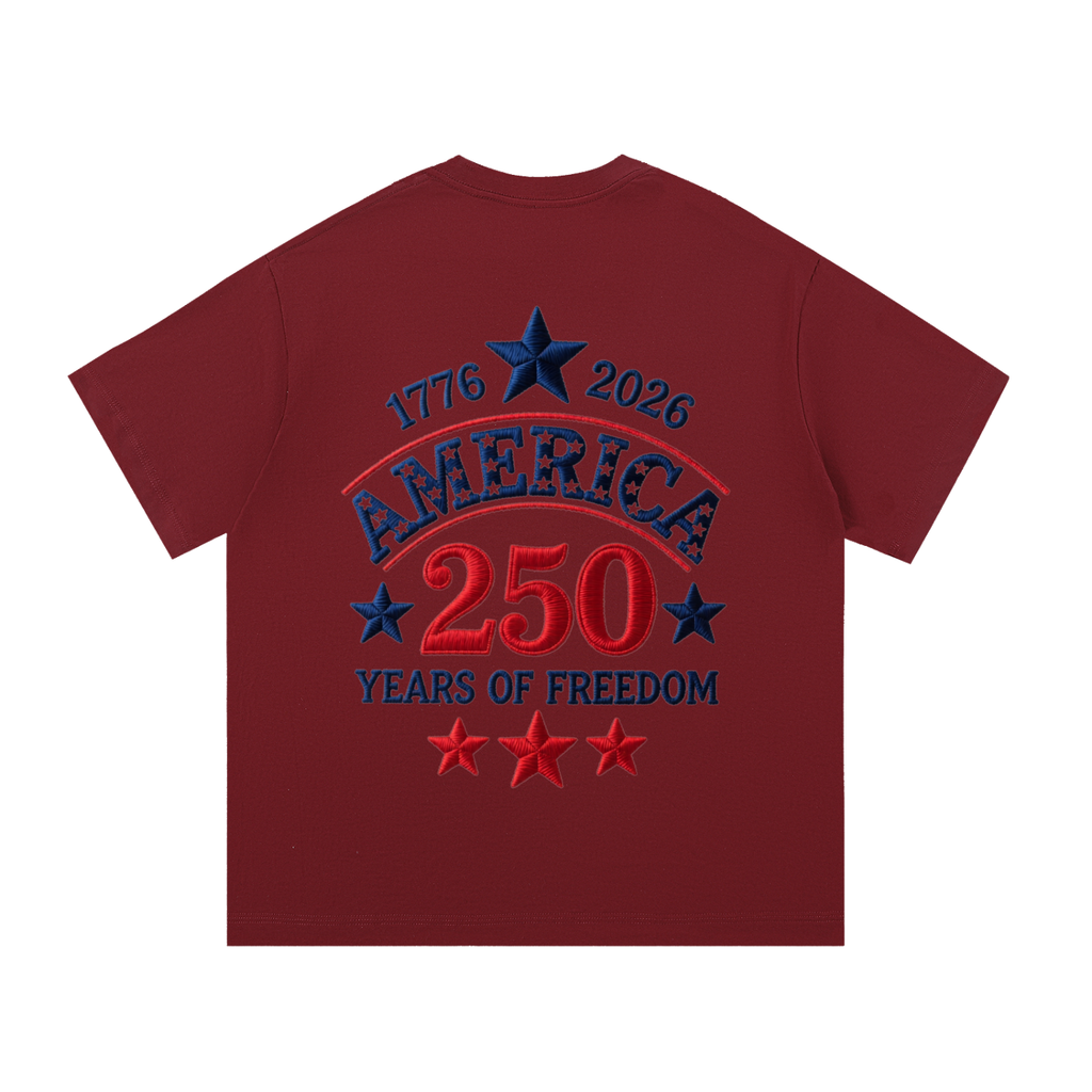 4th of july Edition T-Shirt - 250 years of America