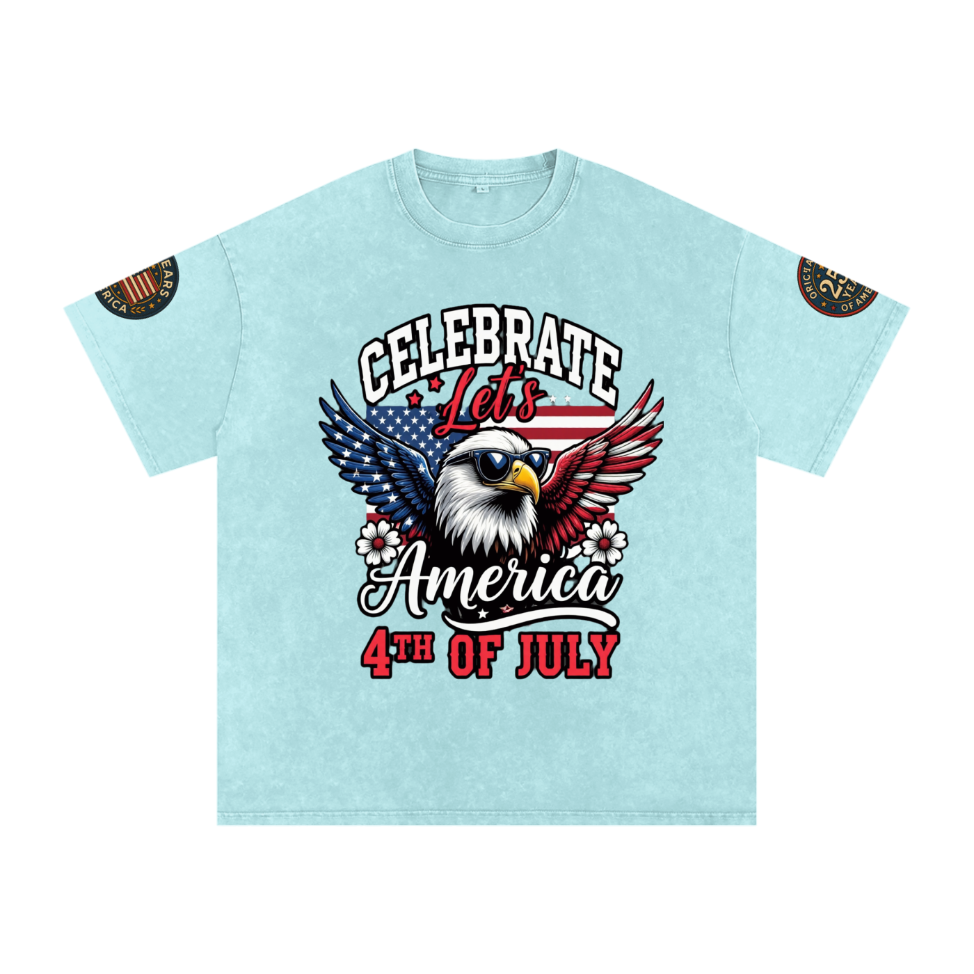 July 4th OverSized T-Shirts America 250th Anniversary Edition Collection
