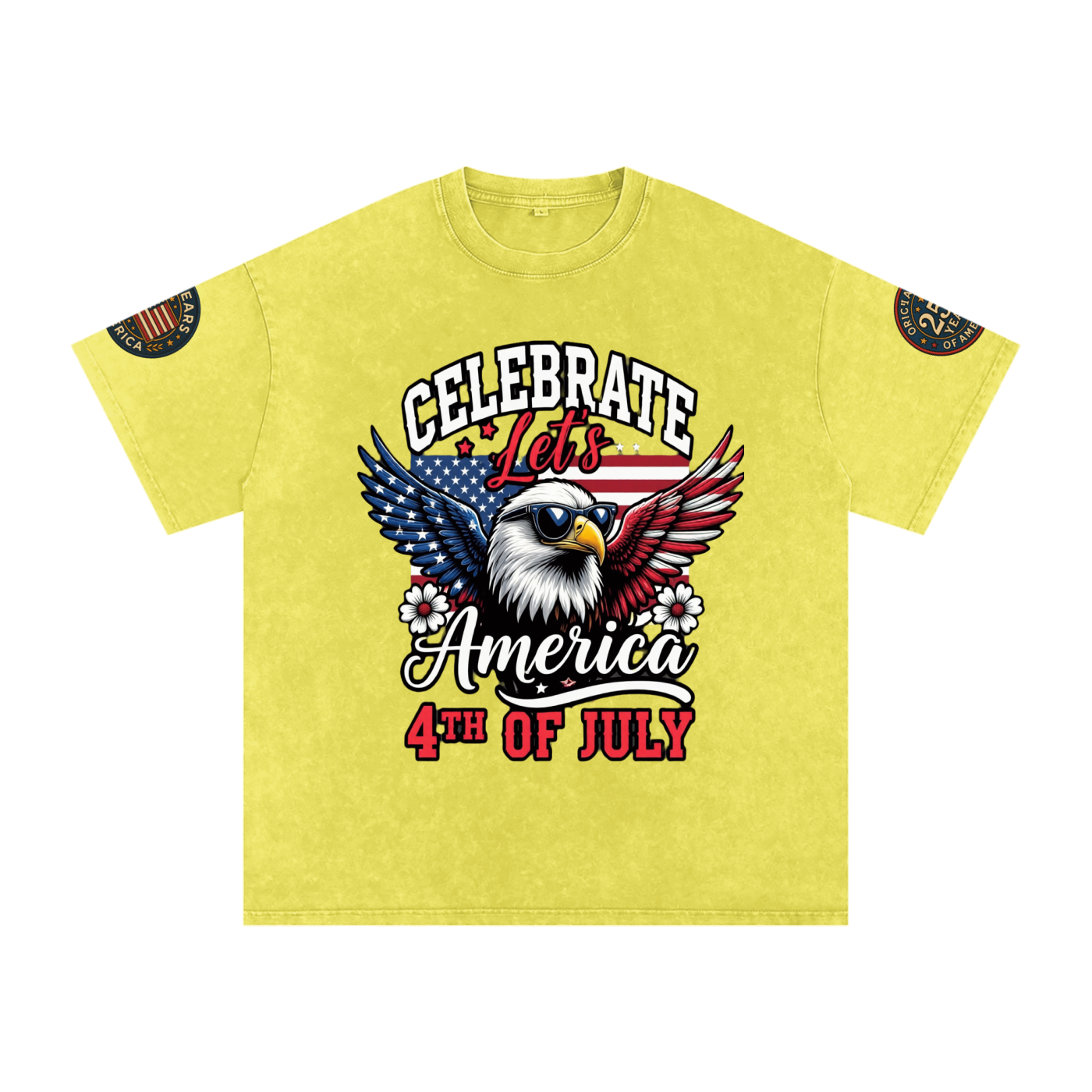 July 4th OverSized T-Shirts America 250th Anniversary Edition Collection